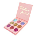 Highly Pigmented Eye Shadow Long Lasting 9 Colors Glitter Eyeshadow Pallet